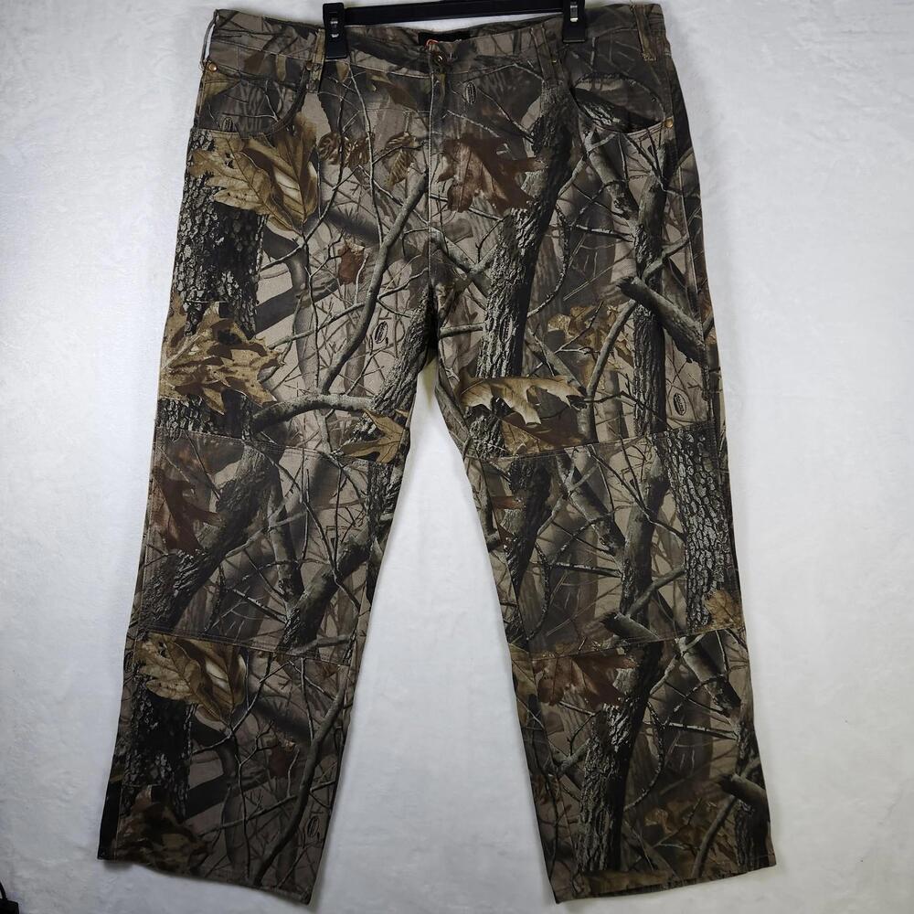 Outfitters Ridge Camo Pants 42x30 Realtree Cotton Hunting Outdoors Workwear‎